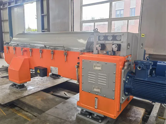 Biological Fermentation Cell Separation Decanter Centrifuge of Low-Temperature Cooling Type